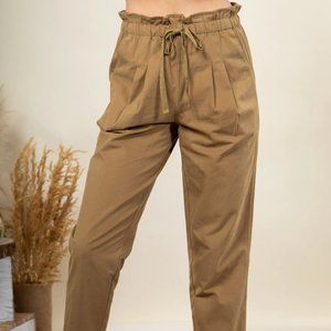 NWT Camel Canvas Pants